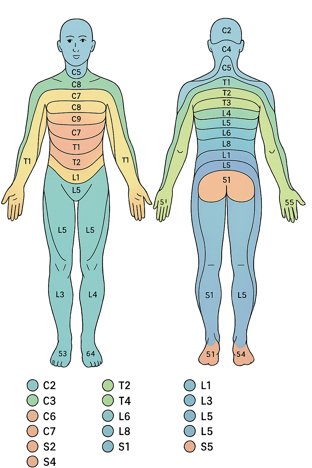 Dermatome Map